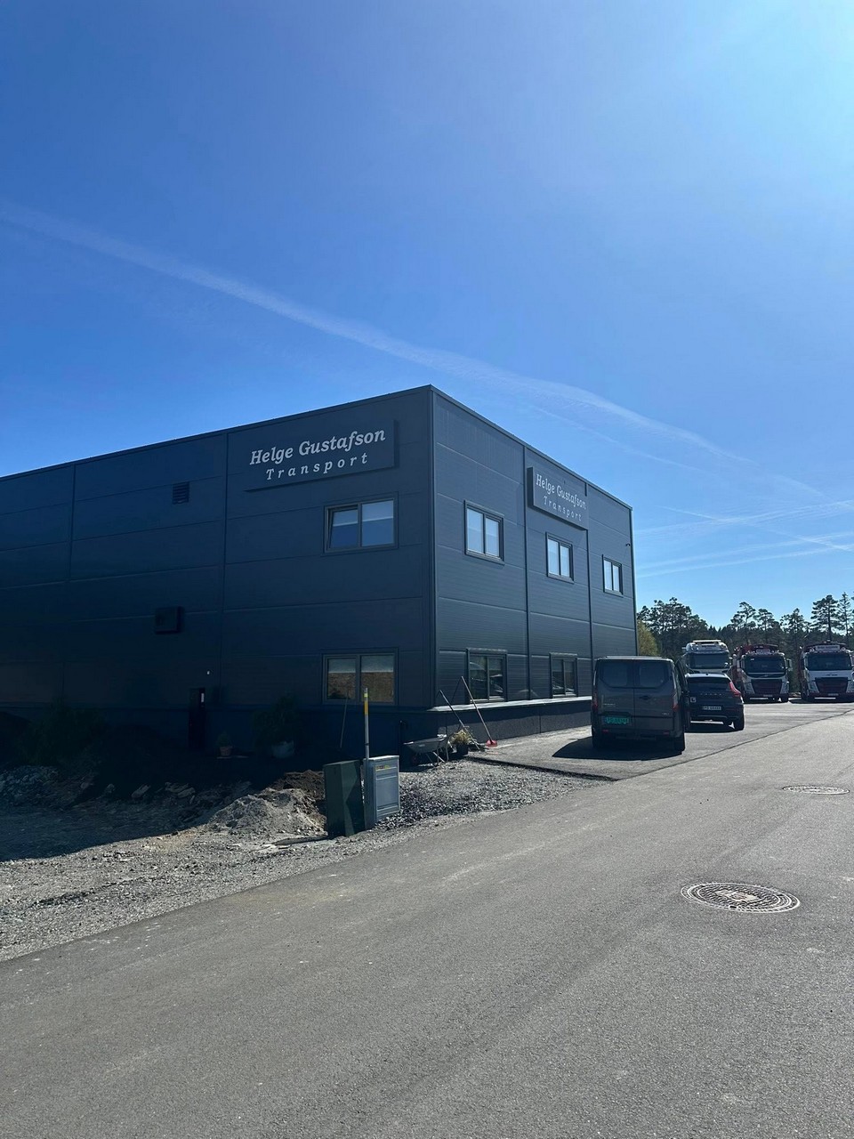 Nybygget snart ferdig