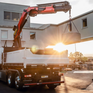 Helge Gustafson Transport - Kranbil